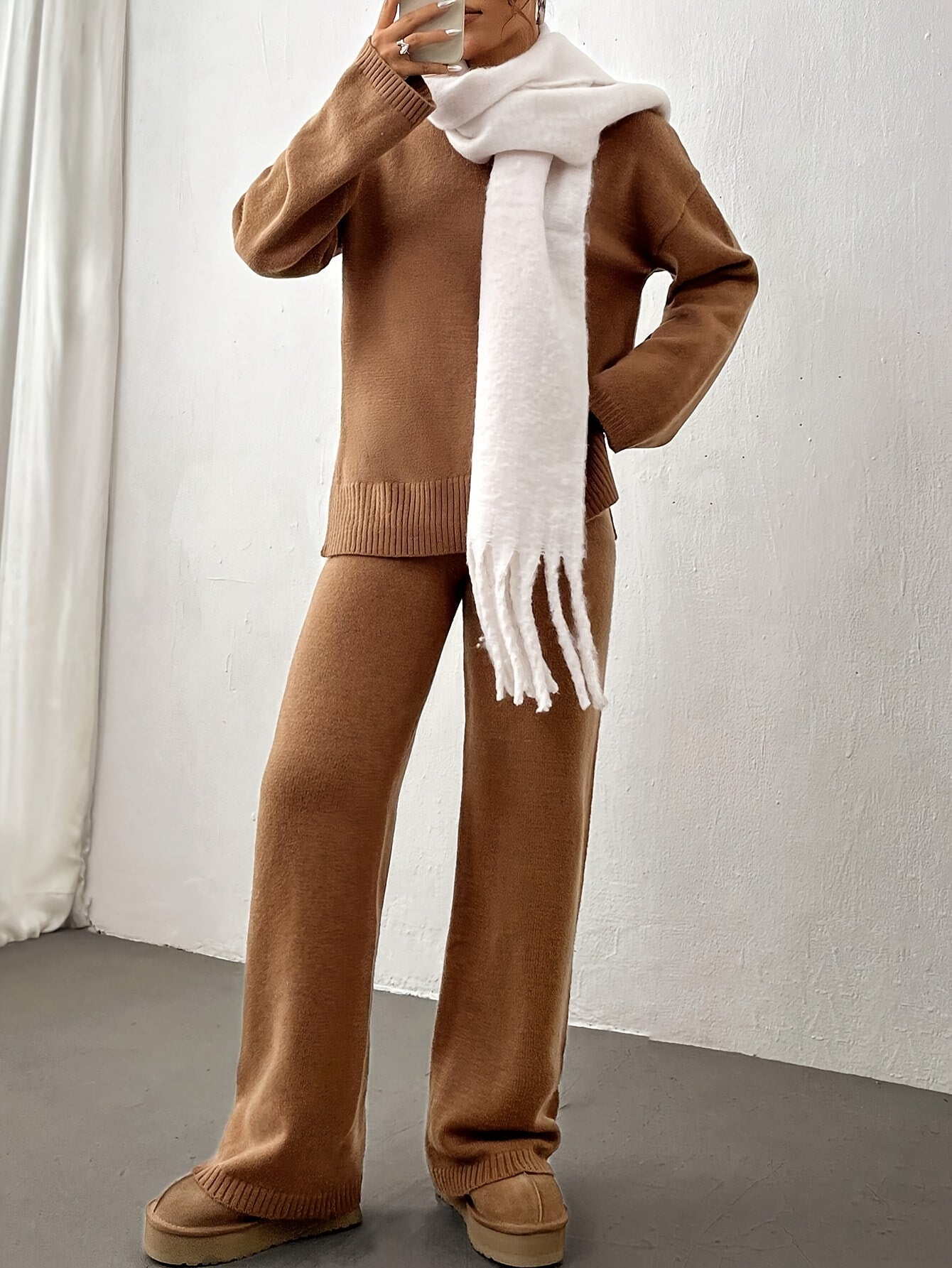Mila | Ensemble Lounge en Tricot de Luxe