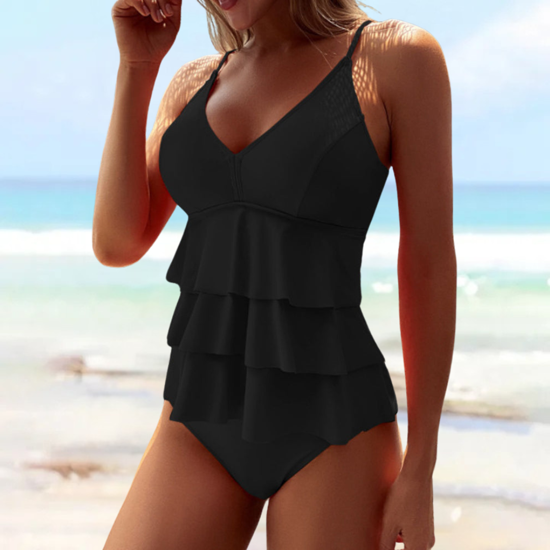 Ria™ | Maillot Sculptant à Volants