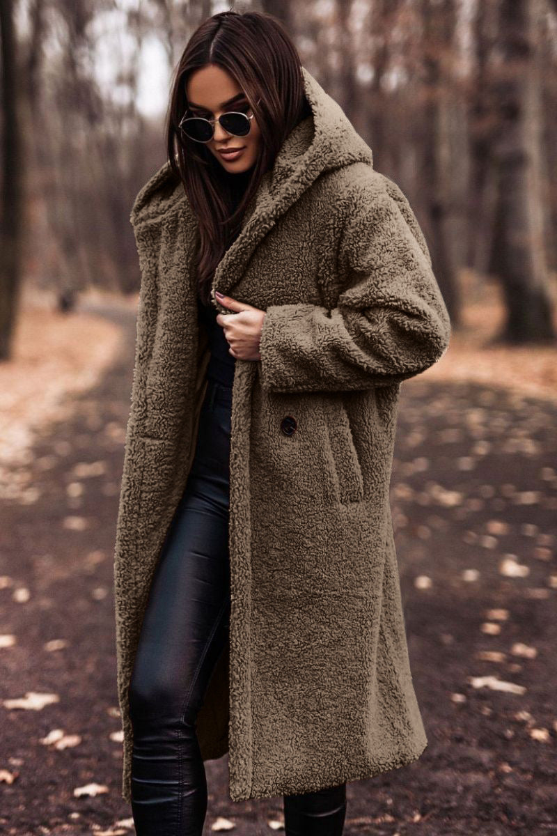 Elena | Manteau Teddy Chaud et Élégant