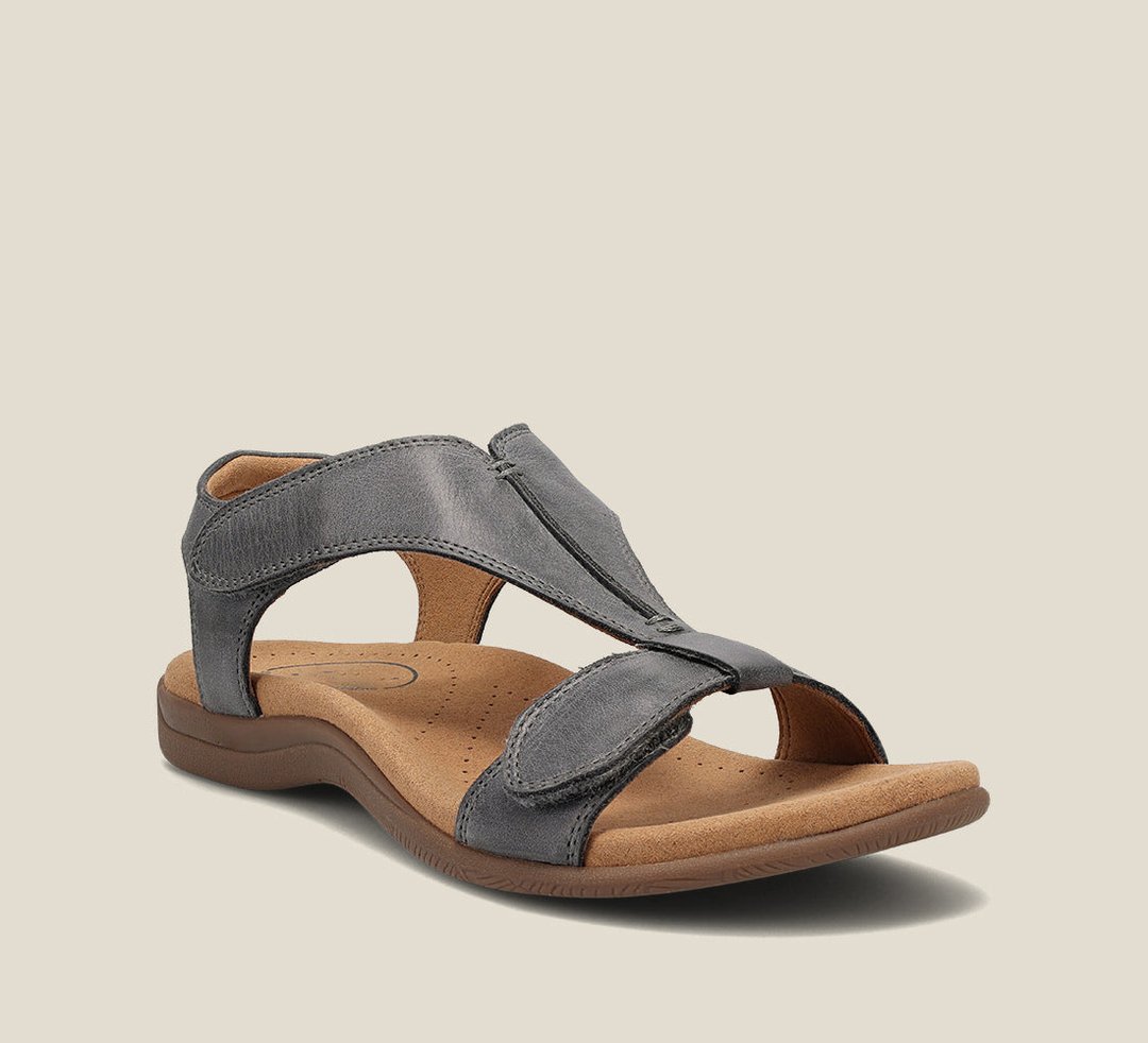 Giulia – Sandales orthopédiques en cuir décontractées