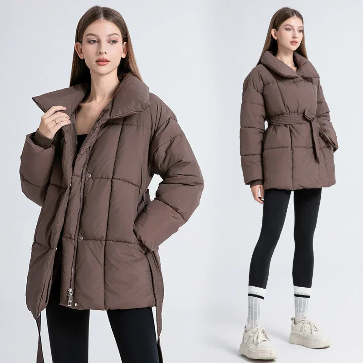 Noémie | Manteau d’Hiver Tendance