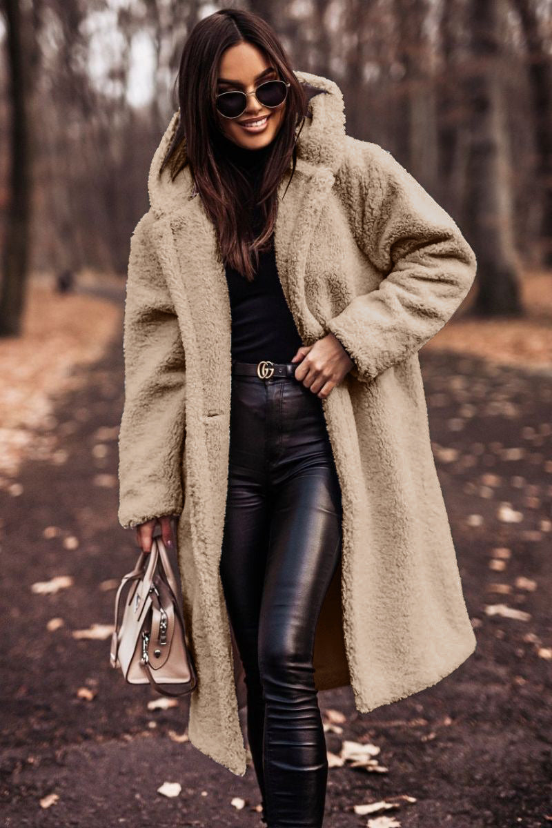 Elena | Manteau Teddy Chaud et Élégant