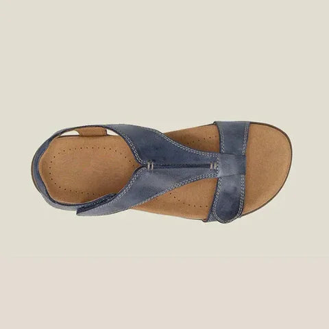 Giulia – Sandales orthopédiques en cuir décontractées