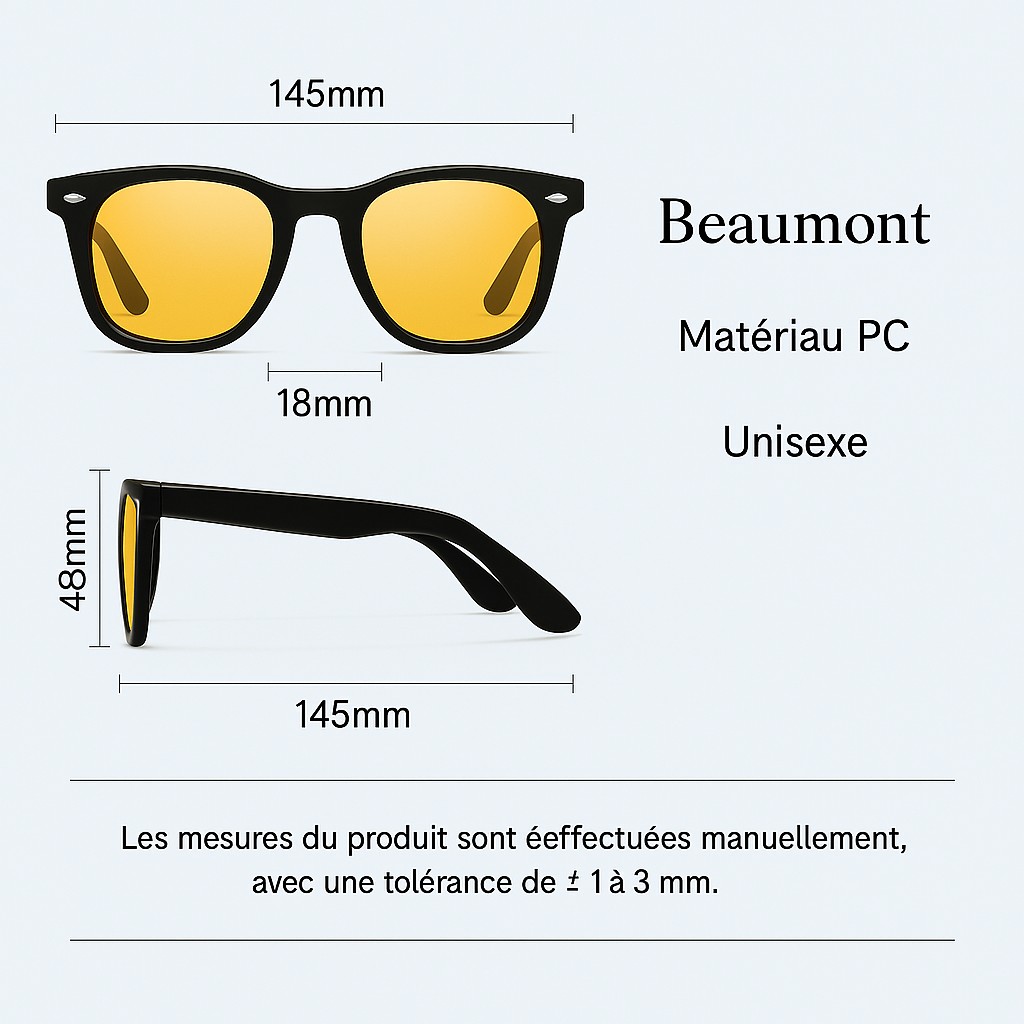 Beaumont – Lunettes Anti-Lumière Bleue Élégantes