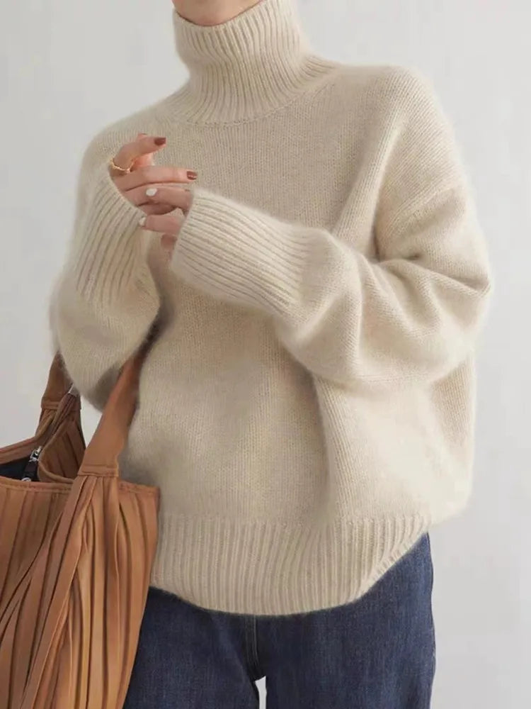 Lin™ | Pull à col roulé