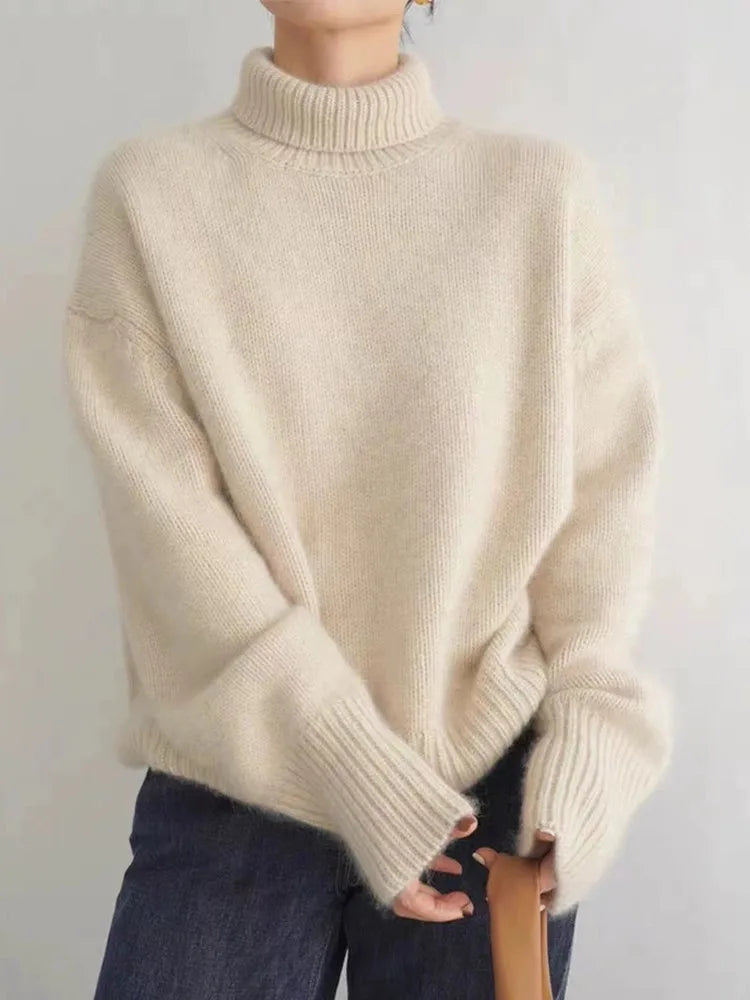 Lin™ | Pull à col roulé