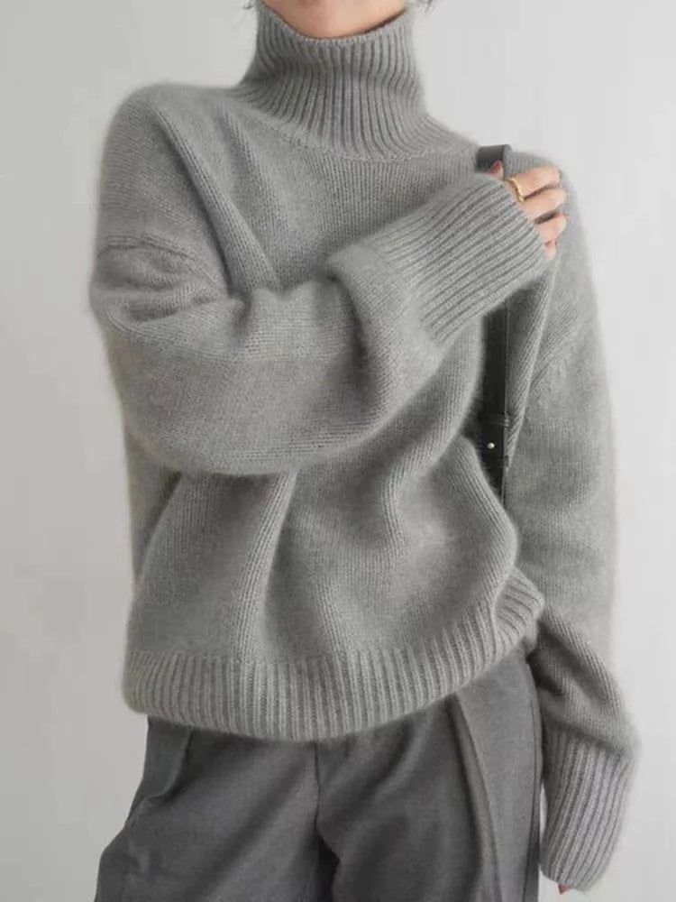 Lin™ | Pull à col roulé