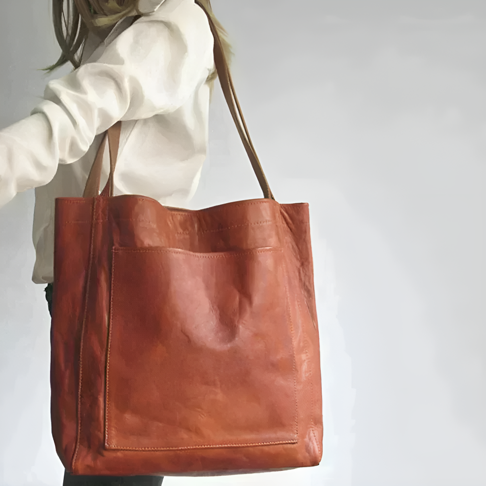 Morena™ Sac Cabas en Cuir