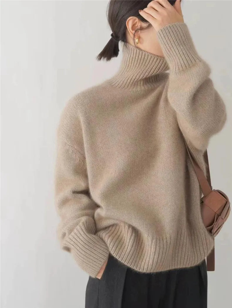 Lin™ | Pull à col roulé