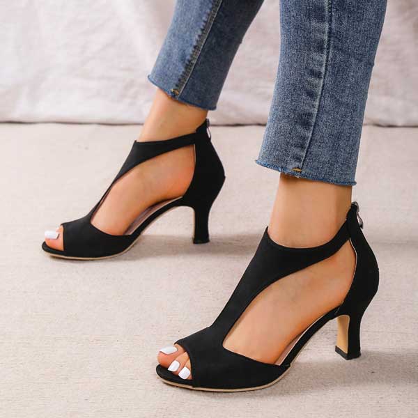 Par Noirelle - Sandales Orthopédiques à Talon Confortables