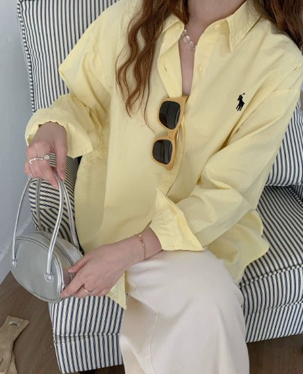 Ralph Lauren Blouse – Élégance Décontractée