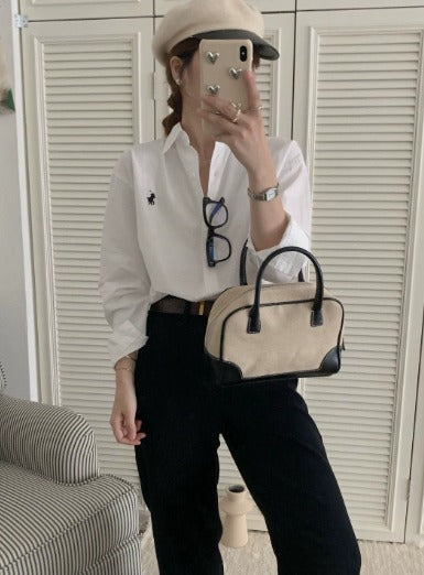 Ralph Lauren Blouse – Élégance Décontractée