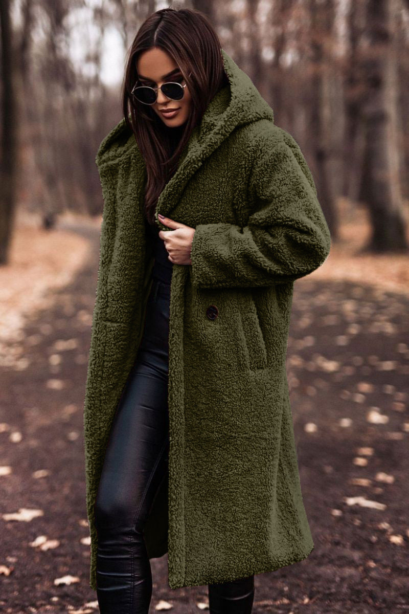 Elena | Manteau Teddy Chaud et Élégant