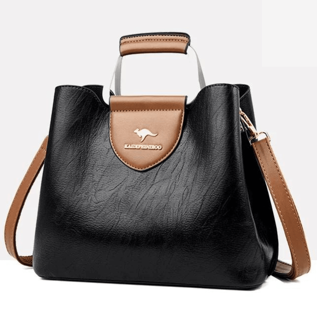 Sac en Cuir Élégance - Inclus une pochette assortie offerte
