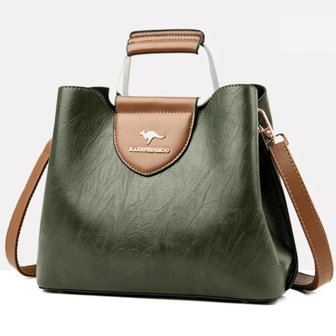 Sac en Cuir Élégance - Inclus une pochette assortie offerte