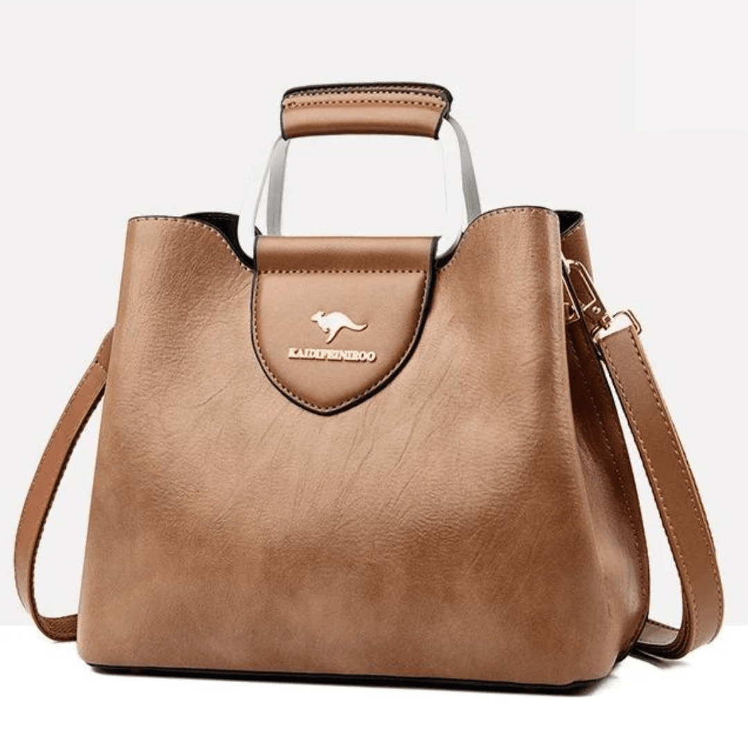 Sac en Cuir Élégance - Inclus une pochette assortie offerte