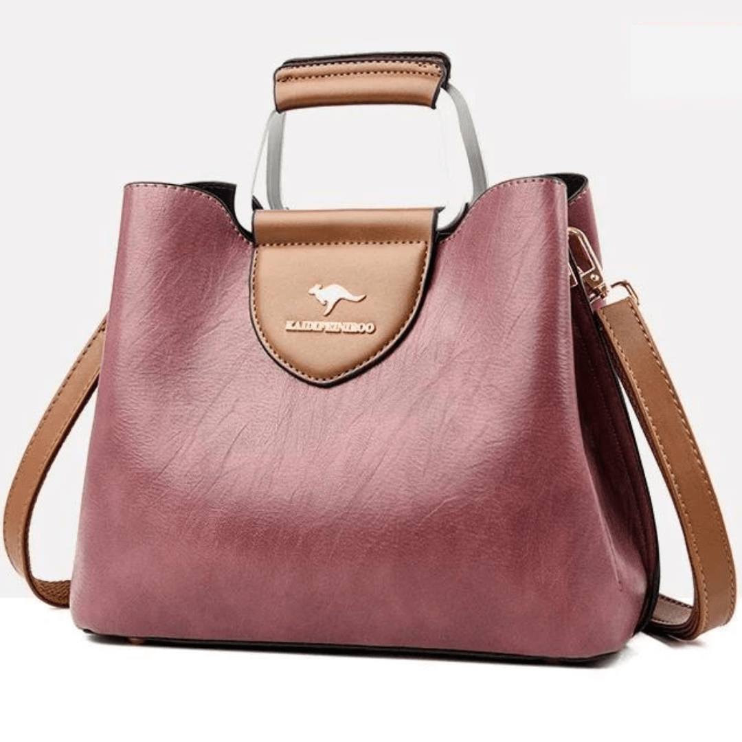 Sac en Cuir Élégance - Inclus une pochette assortie offerte