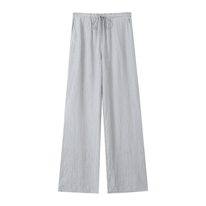 Élise – Pantalon Large et Léger Parfait pour les Journées Chaudes