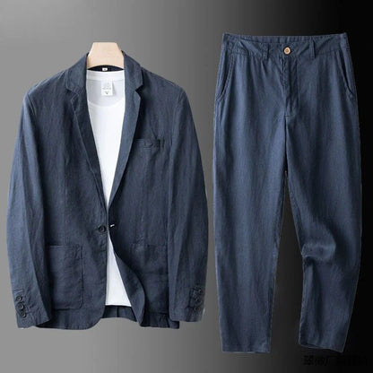 RINGO™ | Ensemble Lin Élégant pour Homme
