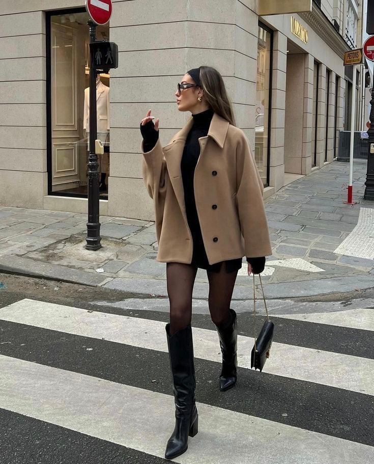 Laura | Manteau en Laine Oversize
