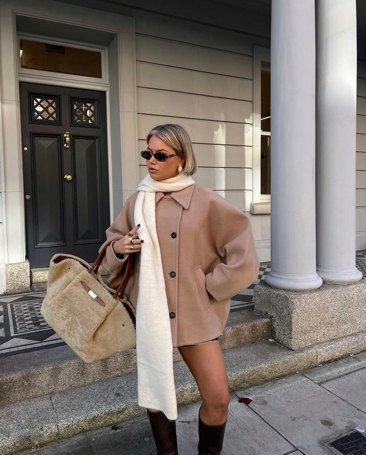 Laura | Manteau en Laine Oversize