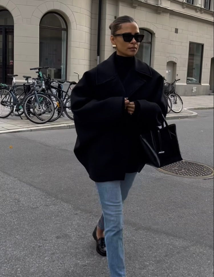 Laura | Manteau en Laine Oversize