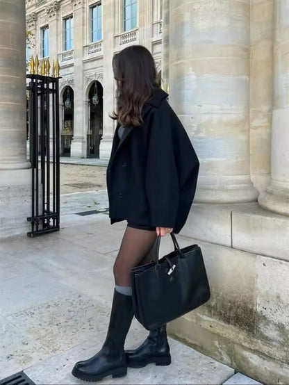 Laura | Manteau en Laine Oversize