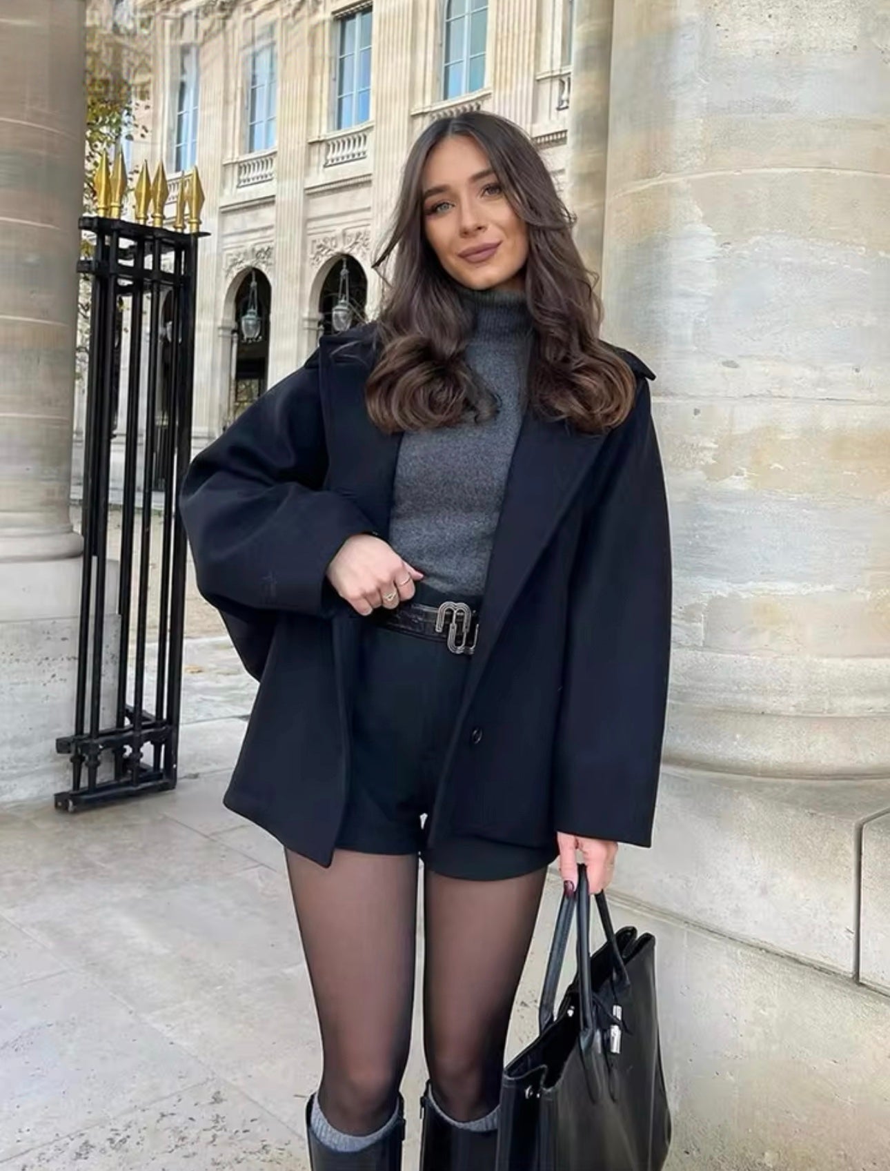 Laura | Manteau en Laine Oversize