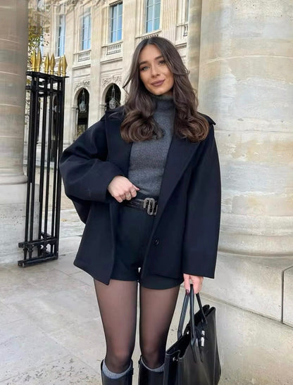 Laura | Manteau en Laine Oversize