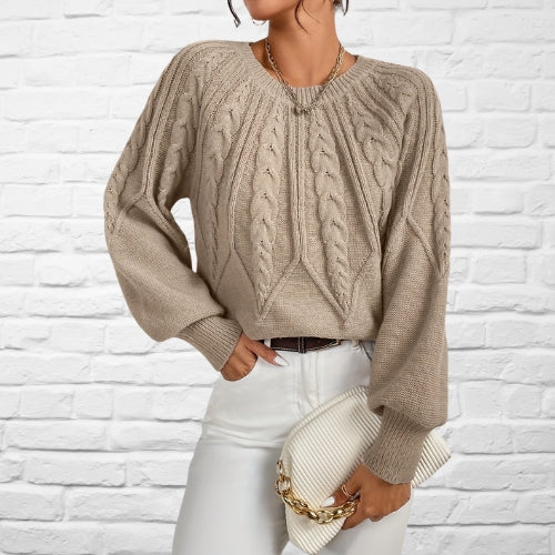 Pull en maille épaisse