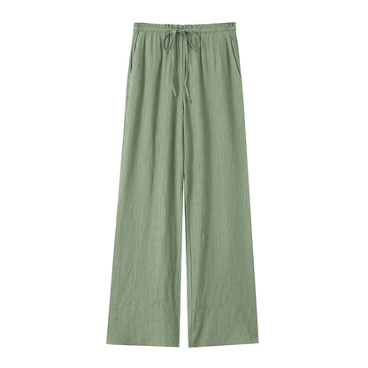 Élise – Pantalon Large et Léger Parfait pour les Journées Chaudes