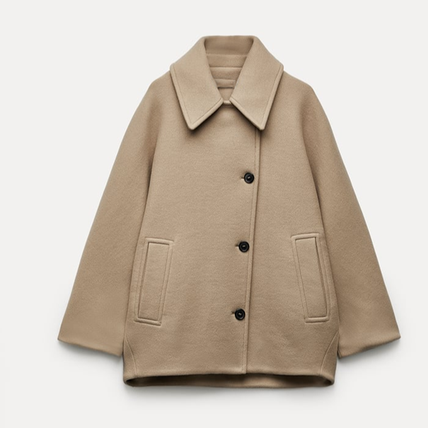 Laura | Manteau en Laine Oversize